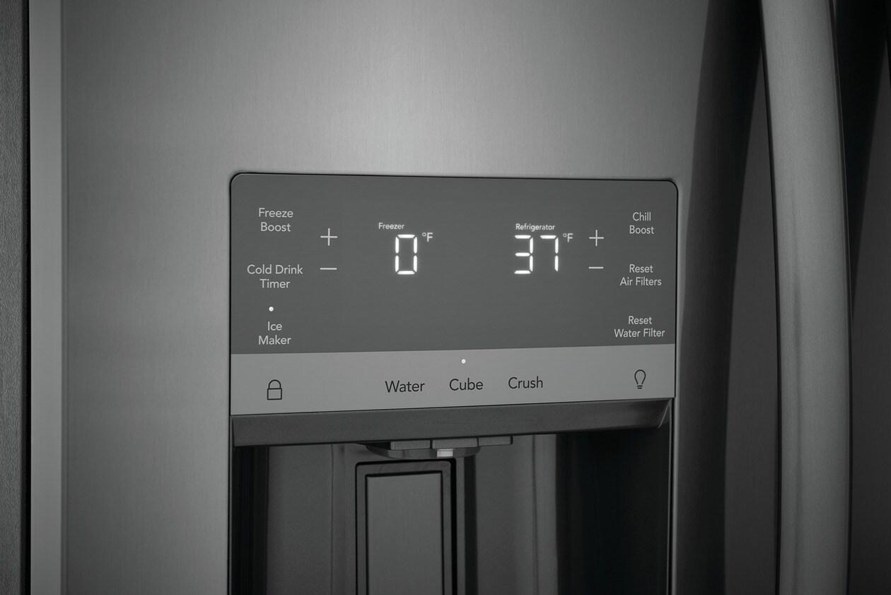 26 Cu. Ft. 36" Standard Depth Side by Side Refrigerator