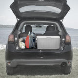 TravelQ 285 Portable Gas Grill in Red