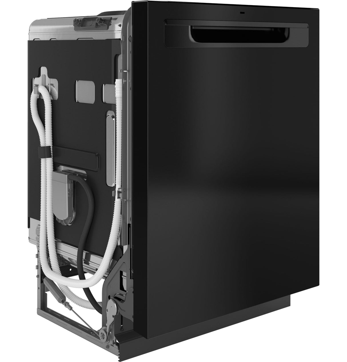 GE® ENERGY STAR® Top Control with Stainless Steel Interior Dishwasher with Sanitize Cycle