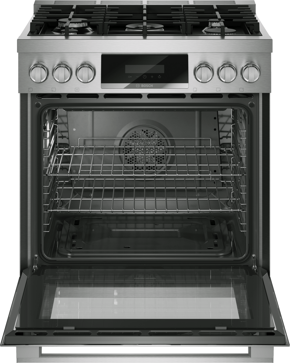 800 Series, Gas freestanding range, 30'', Stainless steel