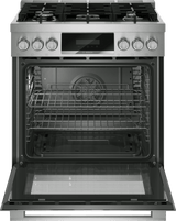 800 Series, Gas freestanding range, 30'', Stainless steel