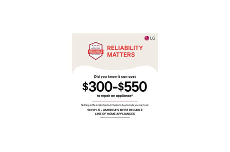 LG SIGNATURE 1.0 cu. ft. 29" SideKick™ Pedestal Washer, LG TWINWash™ Compatible