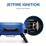 TravelQ 240 Portable Gas Grill , Propane, Blue