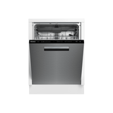 24in Dishwasher SS 47dBA top control 6 cycle, beam on floor