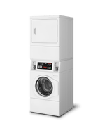 Commercial Coin Drop Stacked Washer-Dryer