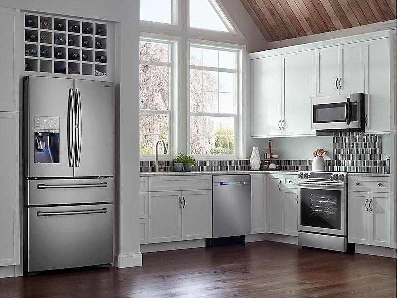 5.8 cu. ft. Slide-in Electric Range with Dual Convection in Stainless Steel