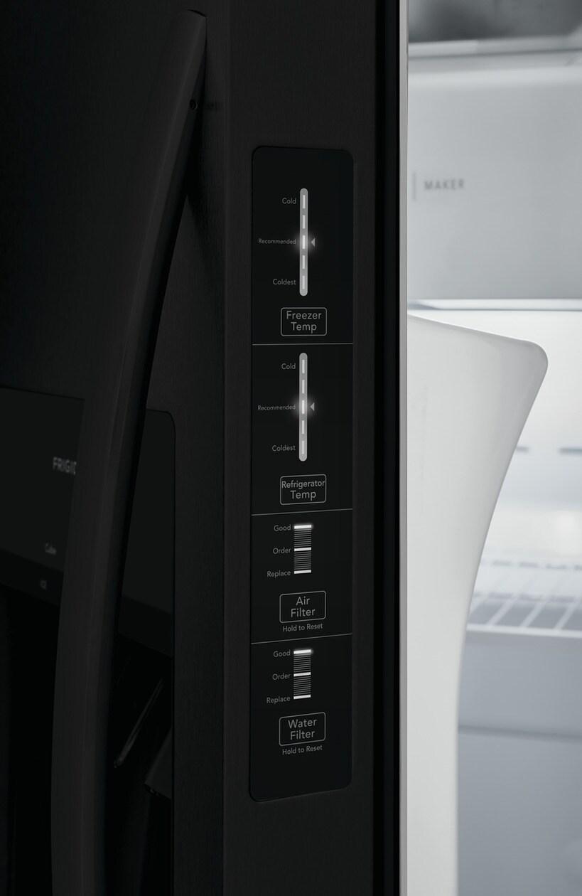 22 Cu. Ft. 33" Standard Depth Side by Side Refrigerator
