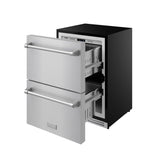 24 Inch Undercounter Built-in / Freestanding Drawer Freezer - Stainless Steel  Gordon Ramsay Series