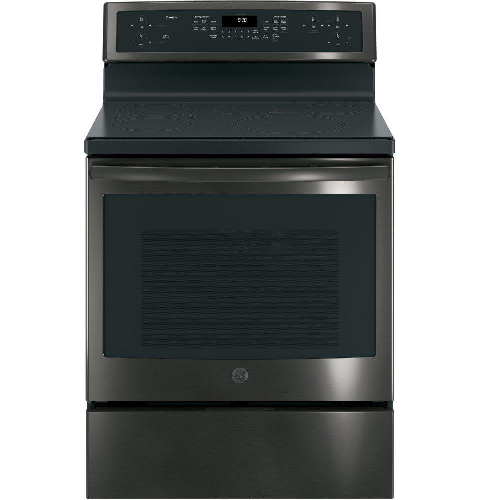 GE Profile™ 30" Free-Standing Convection Range with Induction