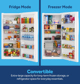 GE® ENERGY STAR® 17.9 Cu. Ft. Smart Garage Ready Convertible Upright Freezer