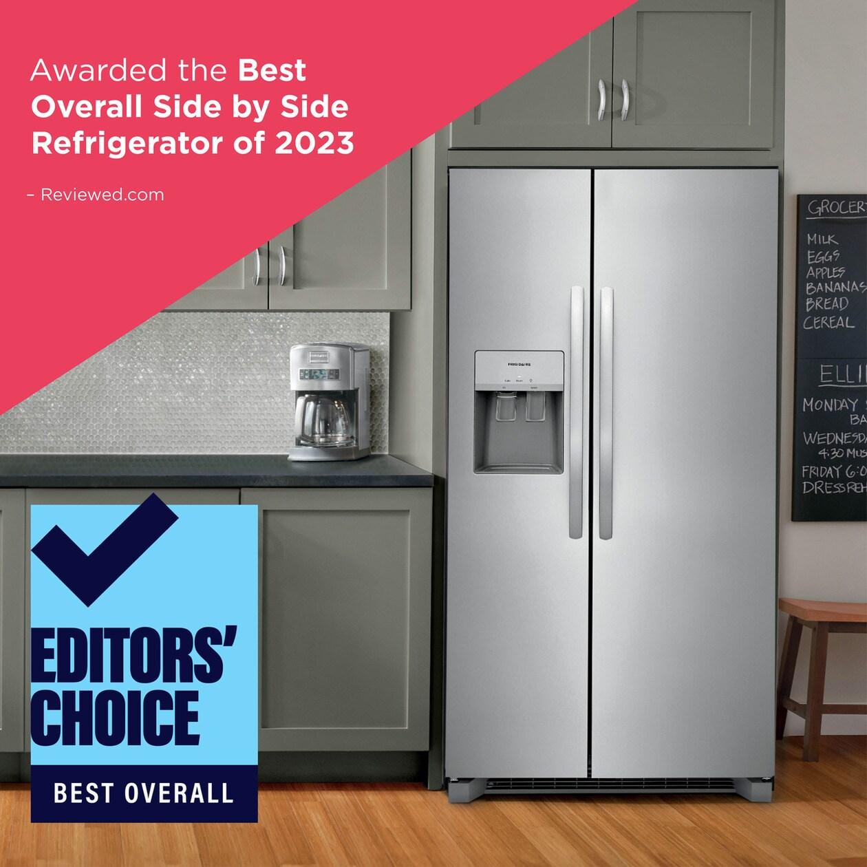 26 Cu. Ft. 36" Standard Depth Side by Side Refrigerator