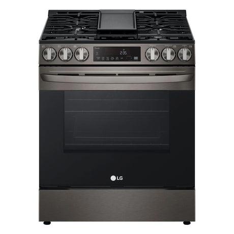5.8 cu ft. Smart Wi-Fi Enabled Fan Convection Gas Slide-in Range with Air Fry & EasyClean®