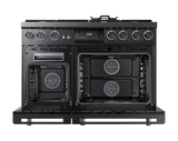 48" Pro Dual-Fuel Steam Range, Graphite Stainless Steel, Liquid Propane