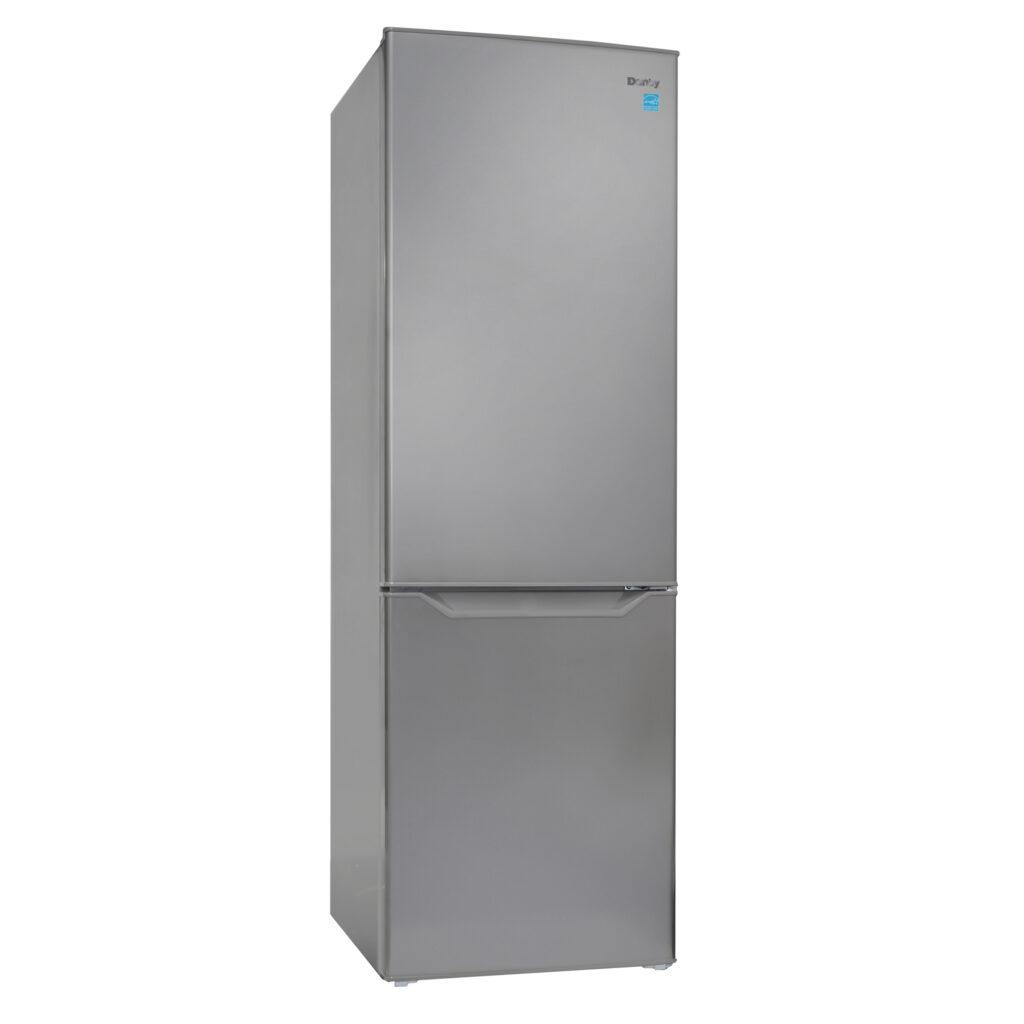 Danby 10.3 cu. ft. Bottom Mount Apartment Size Fridge in Stainless Steel Look