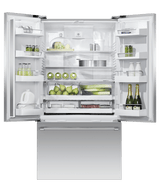 Freestanding French Door Refrigerator Freezer, 36", 20.1 cu ft, Ice