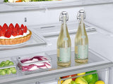 23 cu. ft. Counter Depth 4-Door French Door Refrigerator in Black Stainless Steel