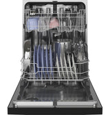 GE® Top Control with Stainless Steel Interior Dishwasher with Sanitize Cycle & Dry Boost with Fan Assist