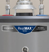 GE RealMAX Premium 40-Gallon Tall Natural Gas Atmospheric Water Heater