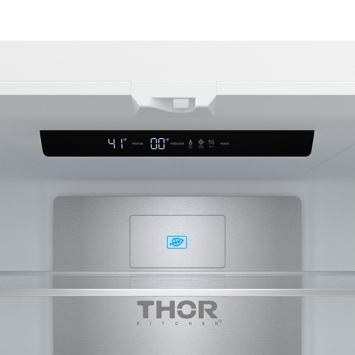 36 Inch French Door Counter Depth Refrigerator With Ice Maker - White/black  Gordon Ramsay Series