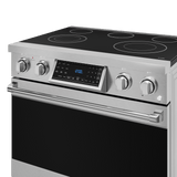 36 Inch Professional Electric Range With Tilt Panel Touch Control In Stainless Steel  Gordon Ramsay Series