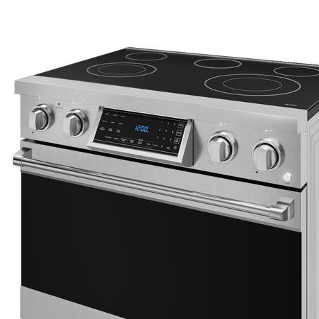 36 Inch Professional Electric Range With Tilt Panel Touch Control In Stainless Steel  Gordon Ramsay Series
