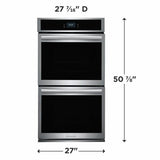 27" Double Electric Wall Oven with Total Convection
