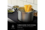 30" Induction Cooktop, 4 Elements, White Backlit, Red Bar, Bridge, ThinQ®
