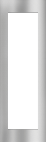 Stainless steel front - for attractive integration of the KWT 6722 iS wine storage unit in your kitchen.
