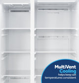 GE® 23.6 Cu. Ft. Counter-Depth Side-By-Side Refrigerator with Extra Tall Dispenser and In-Door Icemaker