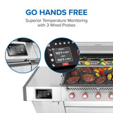 Prestige PRO 665 Elite with Smart Technology & Electric Smoker Box , Natural Gas, Stainless Steel
