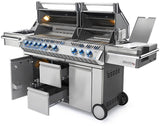 Prestige PRO 825 RSBI Stainless Steel with Infrared Rear, Bottom Burners