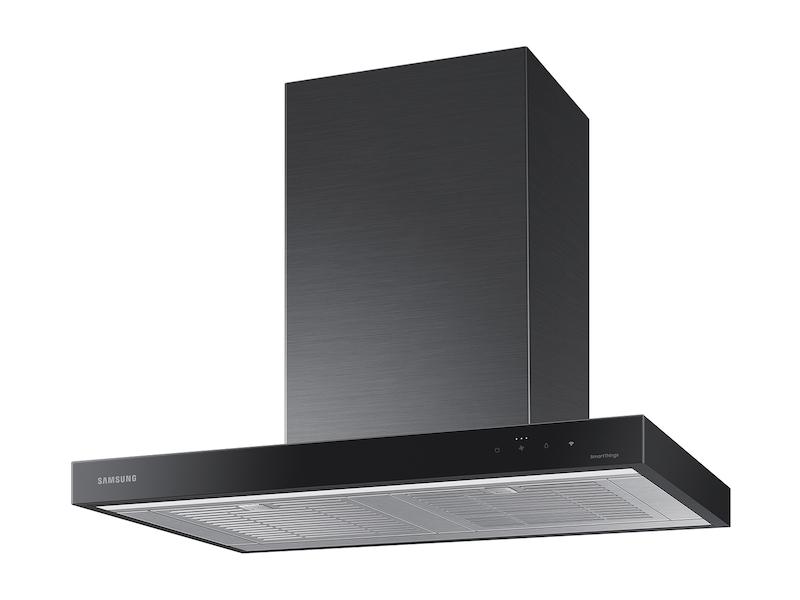 30" Bespoke Smart Wall Mount Hood in Clean Deep Charcoal