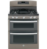 GE® 30" Free-Standing Gas Double Oven Range