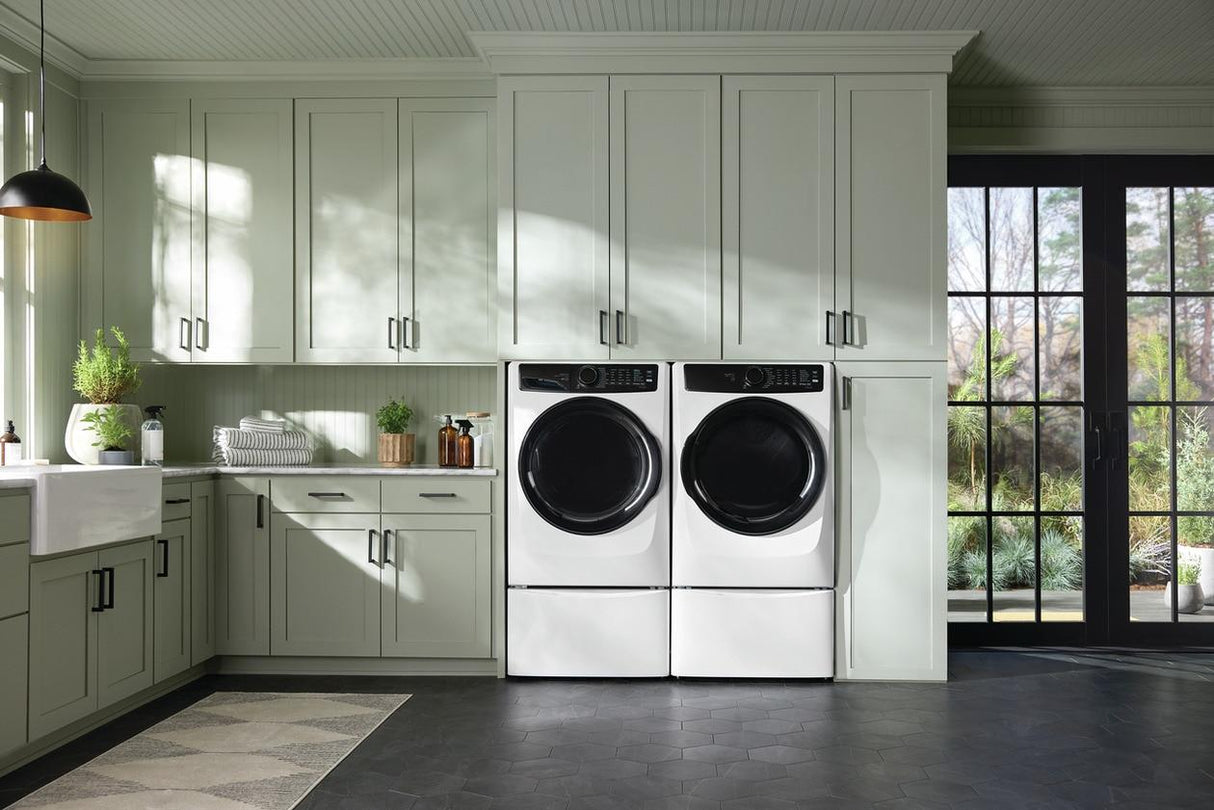 Front Load Perfect Steam™ Electric Dryer with Balanced Dry™ and Instant Refresh - 8.0 Cu. Ft.