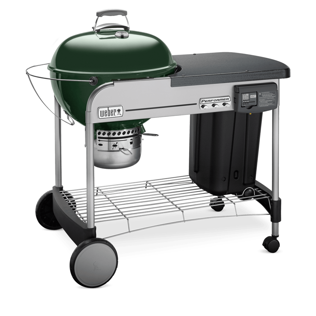 Performer Deluxe Charcoal Grill 22" - Green