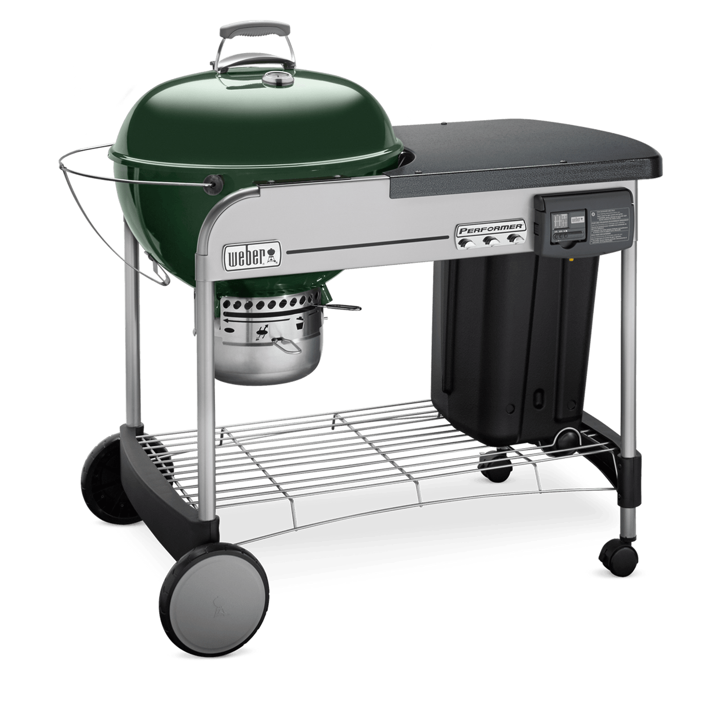 Performer Deluxe Charcoal Grill 22" - Green