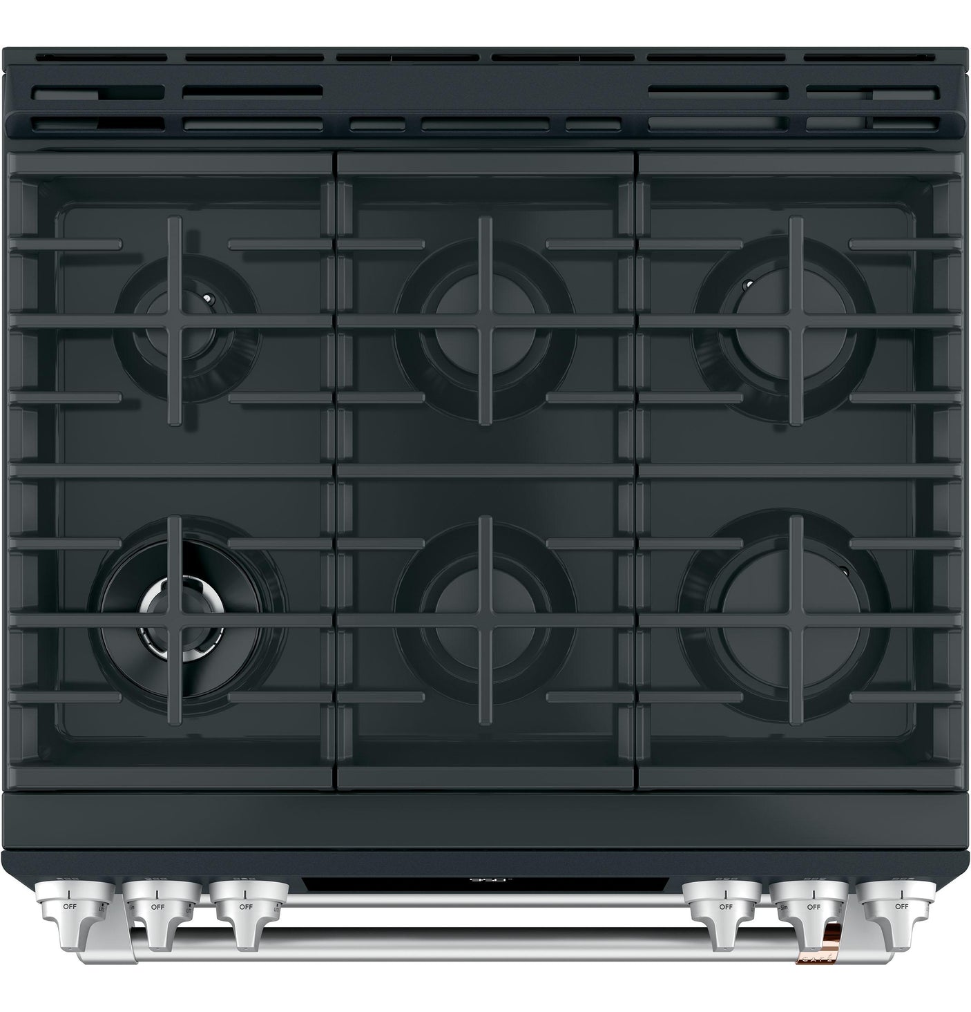 Café™ 30" Smart Slide-In, Front-Control, Dual-Fuel, Double-Oven Range with Convection