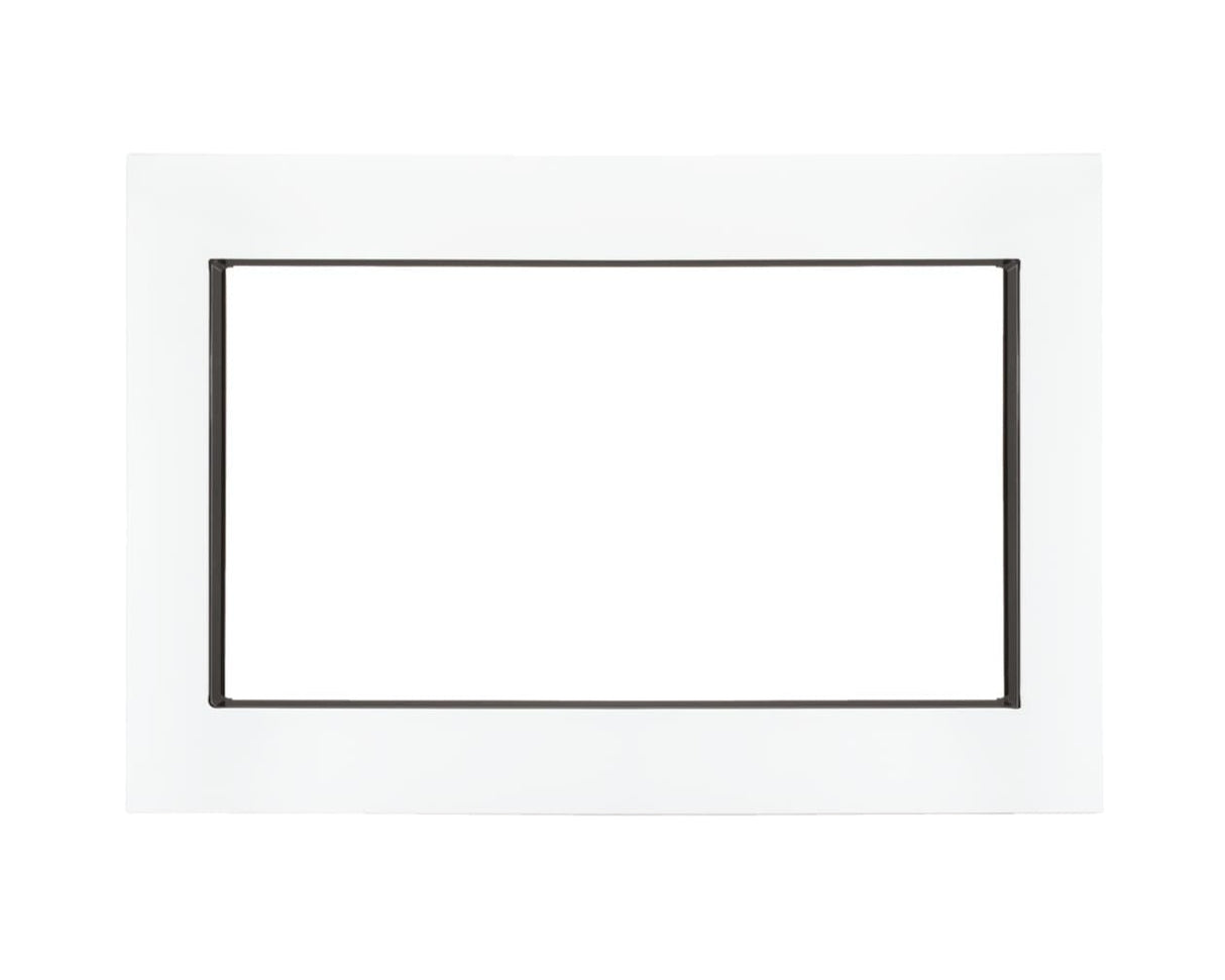 27" White Microwave Trim Kit