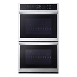 9.4 cu. ft. Smart Double Wall Oven with InstaView®, True Convection, Air Fry, and Steam Sous Vide