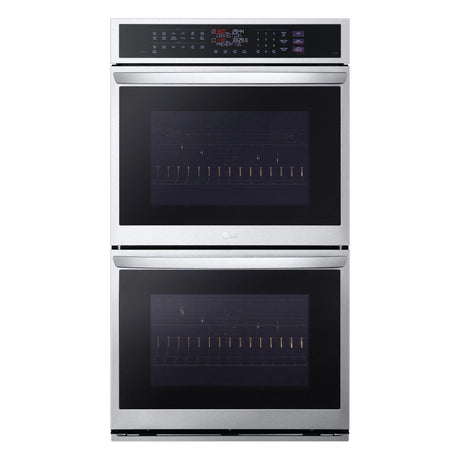 9.4 cu. ft. Smart Double Wall Oven with InstaView®, True Convection, Air Fry, and Steam Sous Vide