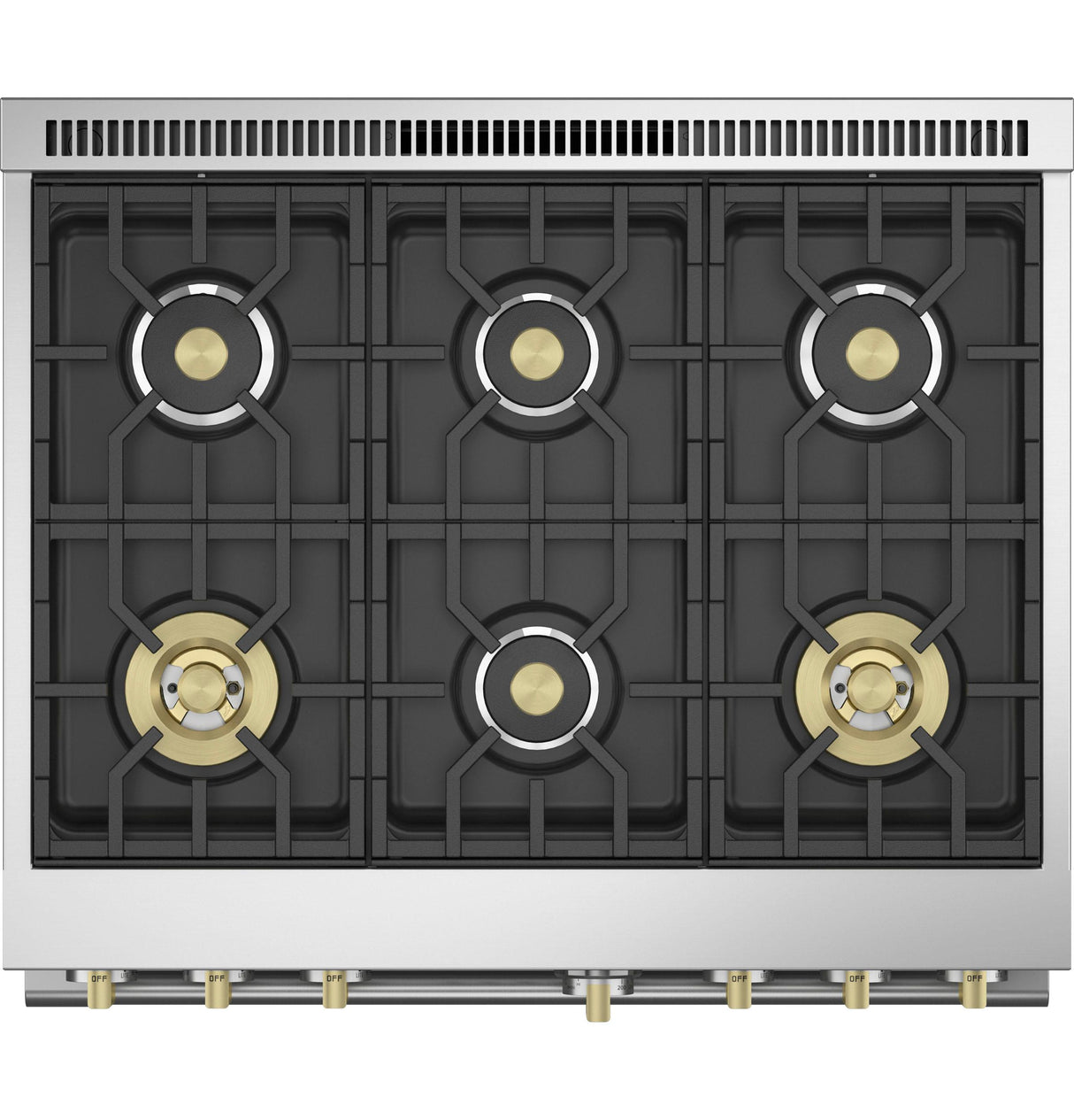 Monogram 36" Dual-Fuel Professional Range with 6 Burners