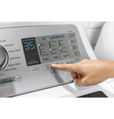 GE® 5.0 cu. ft. Capacity Smart Washer with Stainless Steel Basket