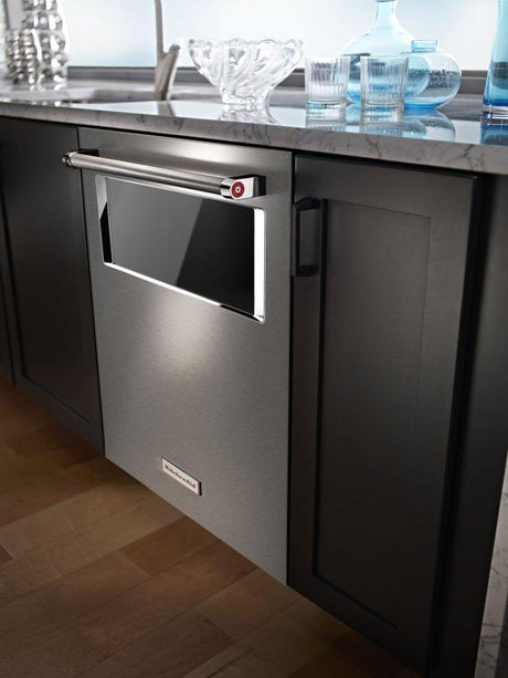 44 dBA Dishwasher with Window and Lighted Interior - Stainless Steel