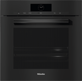 DGC 7860 AM Obsidian black - 24" Combi-Steam Oven XXL for steam cooking, baking, roasting with roast probe + menu cooking.