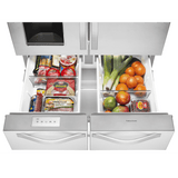 36-inch Wide Double Drawer French Door Refrigerator with Dual Cooling System - 26 cu. ft.