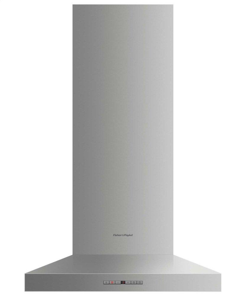 Wall Chimney Vent Hood, 24", Pyramid