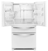 36-inch Wide French Door Refrigerator with External Refrigerated Drawer - 25 cu. ft.