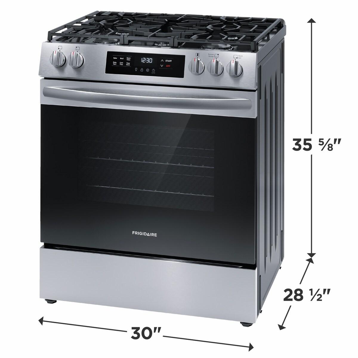 30" Front Control Gas Range with Quick Boil