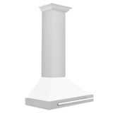 ZLINE 30 in. Convertible Stainless Steel Range Hood with Stainless Steel Handle (KB4STX-30) [Color: White Matte]