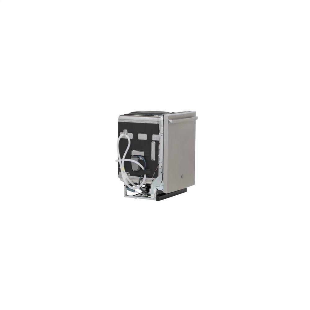 GE® Stainless Steel Interior Dishwasher with Hidden Controls
